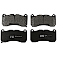 TRM1666 Front Premium Braking Series Semi-metallic Brake Pad Set