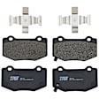 TRM1718 Rear Premium Braking Series Semi-metallic Brake Pad Set