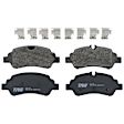 TRM1775 Rear Premium Braking Series Semi-metallic Brake Pad Set