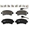 TRM1840 Rear Premium Braking Series Semi-metallic Brake Pad Set