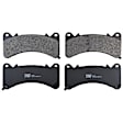 TRM1910 Front Premium Braking Series Semi-metallic Brake Pad Set
