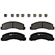 TRM2087 Front Premium Braking Series Semi-metallic Brake Pad Set
