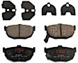 TXC0429 Rear Premium Braking Series Ceramic Brake Pad Set