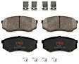 TXC0433 Front Premium Braking Series Ceramic Brake Pad Set