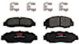 2001 Honda CR-V - Front Ceramic Brake Pad Set, Premium Braking Series