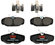 TXC0610 Rear Premium Braking Series Ceramic Brake Pad Set