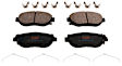 TXC0619 Front Premium Braking Series Ceramic Brake Pad Set