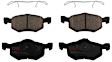 TXC0843 Front Premium Braking Series Ceramic Brake Pad Set