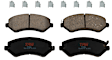 TXC0857 Front Premium Braking Series Ceramic Brake Pad Set