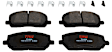 TXC0884 Front Premium Braking Series Ceramic Brake Pad Set