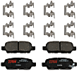 TXC0905 Rear Premium Braking Series Ceramic Brake Pad Set