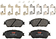 TXC0906 Front Premium Braking Series Ceramic Brake Pad Set