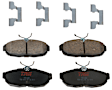TXC1082 Rear Premium Braking Series Ceramic Brake Pad Set