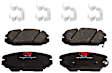 TXC1125 Front Premium Braking Series Ceramic Brake Pad Set