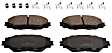 TXC1210 Front Premium Braking Series Ceramic Brake Pad Set