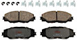 TXC1211 Front Premium Braking Series Ceramic Brake Pad Set