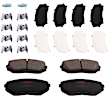 TXC1258 Front Premium Braking Series Ceramic Brake Pad Set
