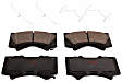 2016 Toyota Tundra - Front Ceramic Brake Pad Set, Premium Braking Series