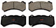 TXC1382 Front Premium Braking Series Ceramic Brake Pad Set
