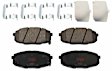 2015 Kia Soul - Front Ceramic Brake Pad Set, 1.6L 4Cyl, Premium Braking Series