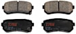 TXC1398 Rear Premium Braking Series Ceramic Brake Pad Set