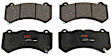 TXC1405 Front Premium Braking Series Ceramic Brake Pad Set
