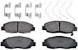 TXC1578 Front Brake Pad Set, 2-Wheel Set, Ceramic, Premium Series