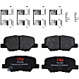 TXC1679 Rear Premium Braking Series Ceramic Brake Pad Set