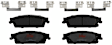 TXC1707 Rear Premium Braking Series Ceramic Brake Pad Set