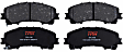 TXC1736 Front Premium Braking Series Ceramic Brake Pad Set