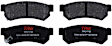 TXC1739 Rear Premium Braking Series Ceramic Brake Pad Set