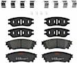 TXC1805 Rear Premium Braking Series Ceramic Brake Pad Set