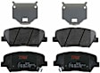 TXC1815 Front Premium Braking Series Ceramic Brake Pad Set