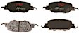 TXC2037 Rear Premium Braking Series Ceramic Brake Pad Set