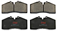 TXH0372 Front Premium Braking Series Semi-metallic Brake Pad Set