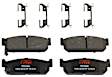 TXH0588 Rear Premium Braking Series Semi-metallic Brake Pad Set
