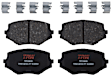 TXH0635 Front Premium Braking Series Semi-metallic Brake Pad Set