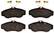 TXH0676 Front Premium Braking Series Semi-metallic Brake Pad Set