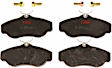 TXH0676 Front Premium Braking Series Semi-metallic Brake Pad Set