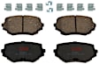 TXH0680 Front Premium Braking Series Semi-metallic Brake Pad Set