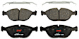 TXH0682 Front Premium Braking Series Semi-metallic Brake Pad Set