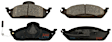 TXH0760ES Front Premium Braking Series Semi-metallic Brake Pad Set
