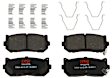 TXH0775 Rear Premium Braking Series Semi-metallic Brake Pad Set