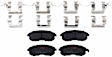 TXH0815B Front Premium Braking Series Semi-metallic Brake Pad Set