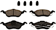 TXH0816 Front Premium Braking Series Semi-metallic Brake Pad Set