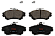 TXH0837 Front Premium Braking Series Semi-metallic Brake Pad Set