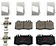 TXH0847A Front Premium Braking Series Semi-metallic Brake Pad Set