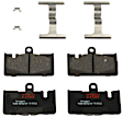 TXH0871 Rear Premium Braking Series Semi-metallic Brake Pad Set