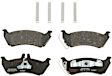 TXH0875ES Rear Premium Braking Series Semi-metallic Brake Pad Set