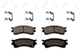 TXH0893 Front Premium Braking Series Semi-metallic Brake Pad Set